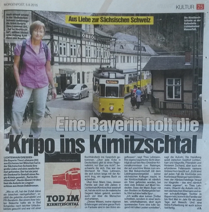 Dresdner Morgenpost am 05.08.2015